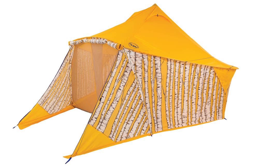 どこで張っても、そこは白樺の森。ビックアグネスのミントサルーン